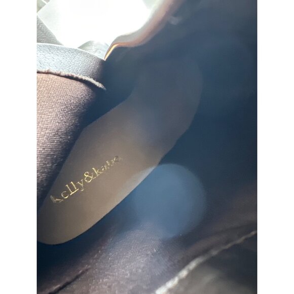 Kelly & Katie Brown Boots Opal Ankle Faux Leather Strappy Side Zipper Size 8 - Picture 6 of 6